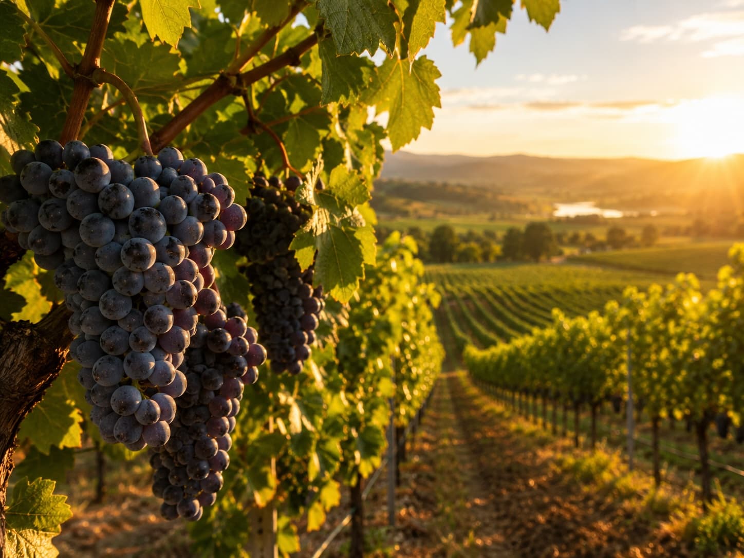 Vineyard at sunset across Latin American value chains